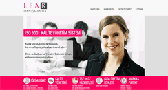 Desktop Screenshot of leardanismanlik.com